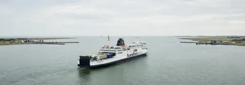 Ferry route from Puttgarden to Rodby